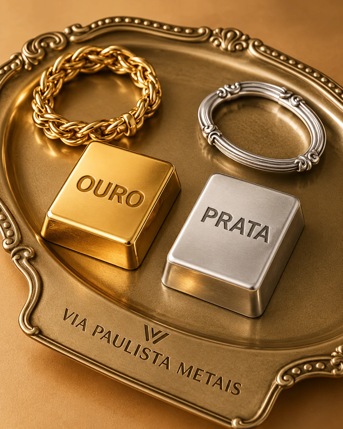 Via Paulista Metais Avaliação Compra e Venda de Joias de Luxo Ouro e Prata
